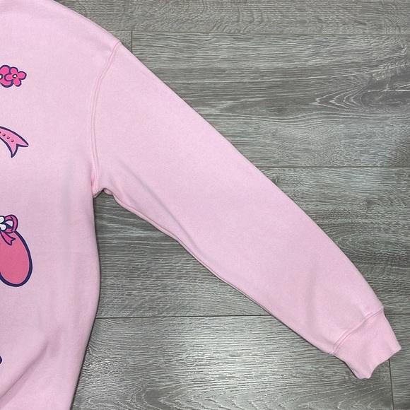 NWOT Sanrio My Melody and Kuromi Graphic Crewneck Sweatshirt Embellished S - Picture 5 of 16